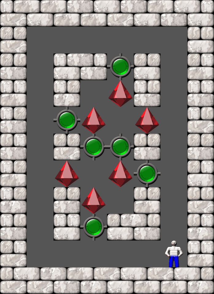 Сокобан Thinking Rabbit Arranged уровень 325